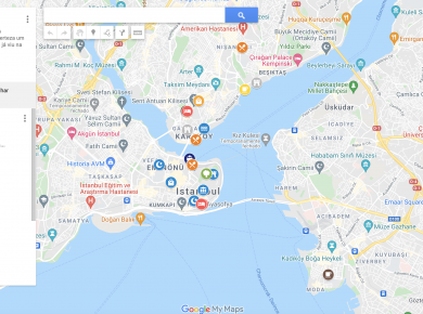 mapa istambul turistico outros roteiros